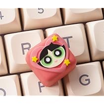 【7個セット】パワーパフガールズ キーボードキャップ キーキャップ 6種類＋1つ 単品販売)『パワーパフガールズ』キーキャップ – SOOTANG HOBBY
